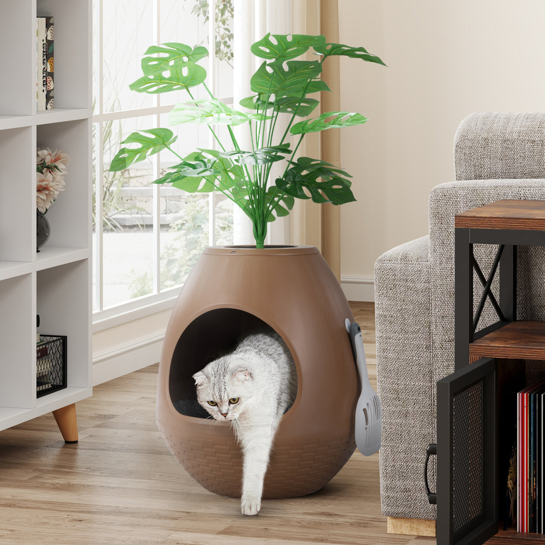 Cat Litter Box with Smart Odor Control & Quiet Ventilation System Tucker Murphy Pet™