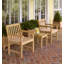 Classic Outdoor Square Teak Side Table-2074255581