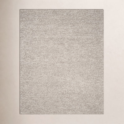 Elle Handmade Wool Beige Rug