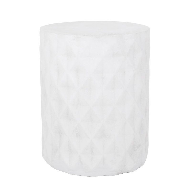 Outdoor Lightweight Concrete Side Table