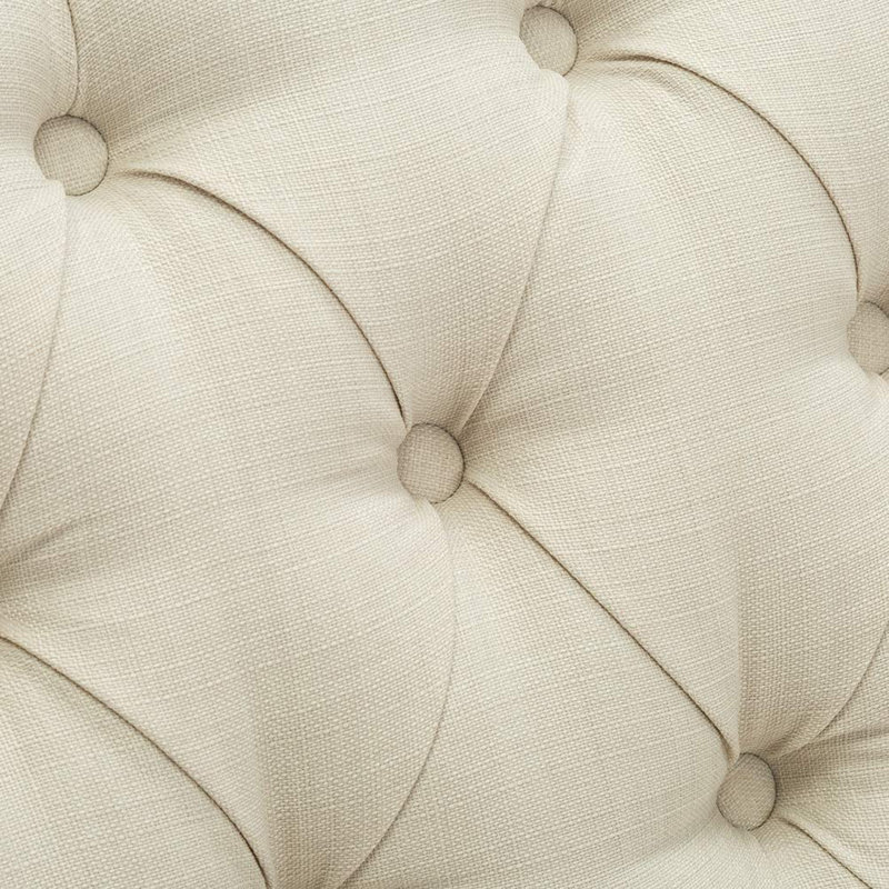Canapé à accoudoirs encastrés 50,7 po Mccroy, Beige