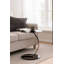 Alexandrina Glass Top Abstract End Table-19877480