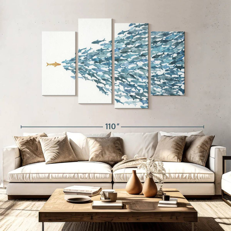 A New Direction, 54" H x 84" W