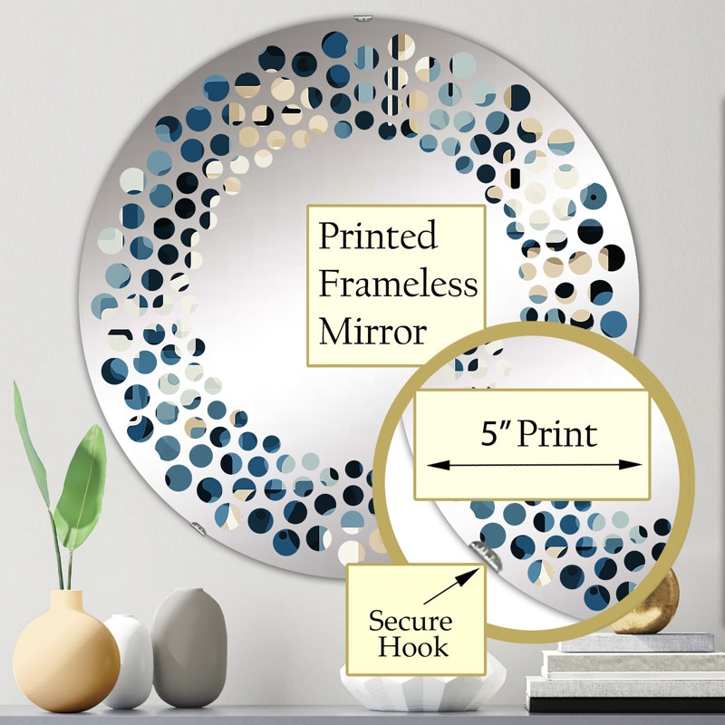 Circle Mirror, 23.6" x 23.6"