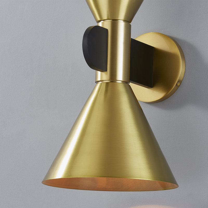 Cranston Steel Flush Mounted Sconce