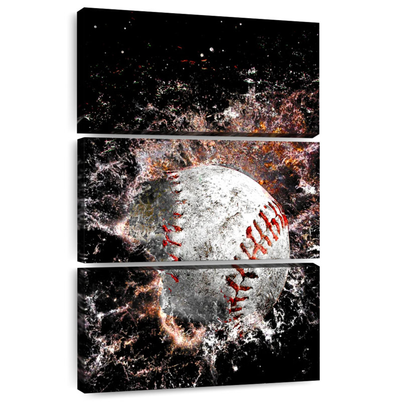 Sireci Baseball Triumph, 57" H x 36" W