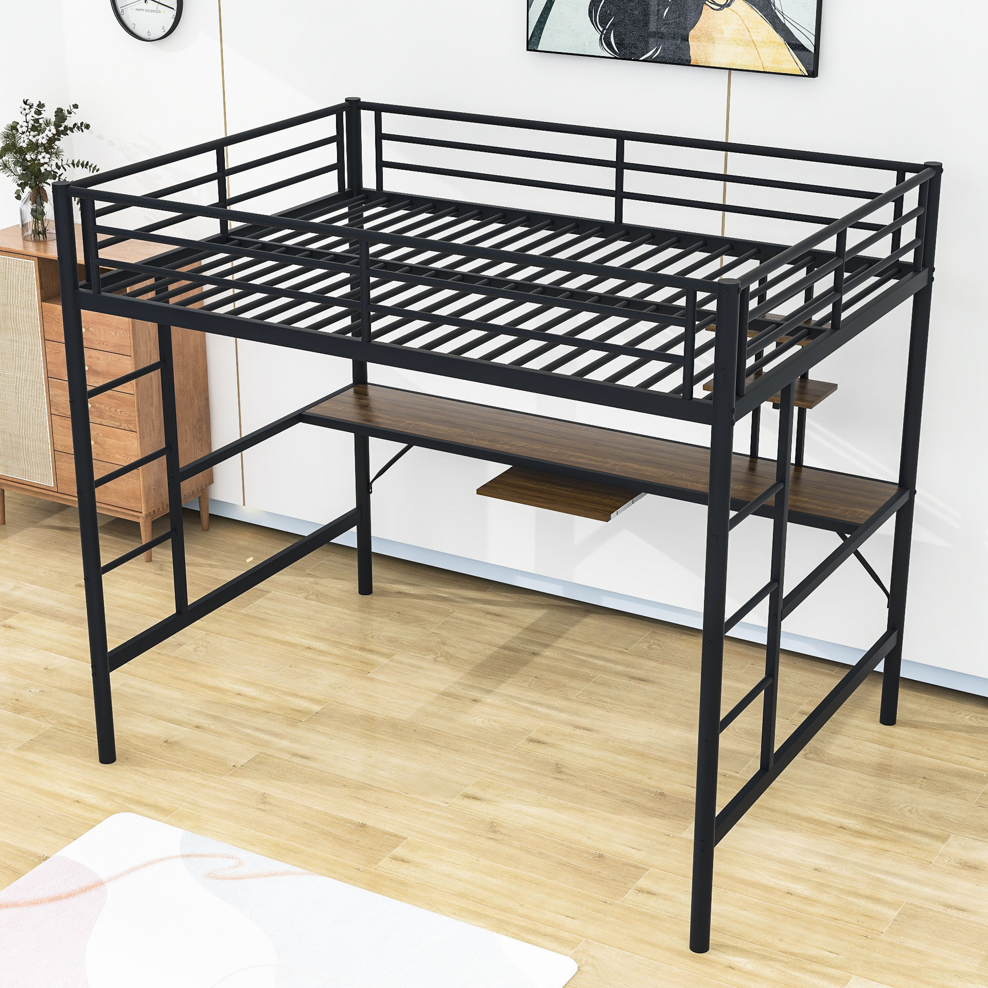 Mason & Marbles Kronos Kids Full Loft Bed | Wayfair