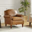 Farleigh Faux Leather Armchair-1128545187
