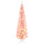 Sapin de Noël artificiel mince 7 pi de hauteur pré-éclairé