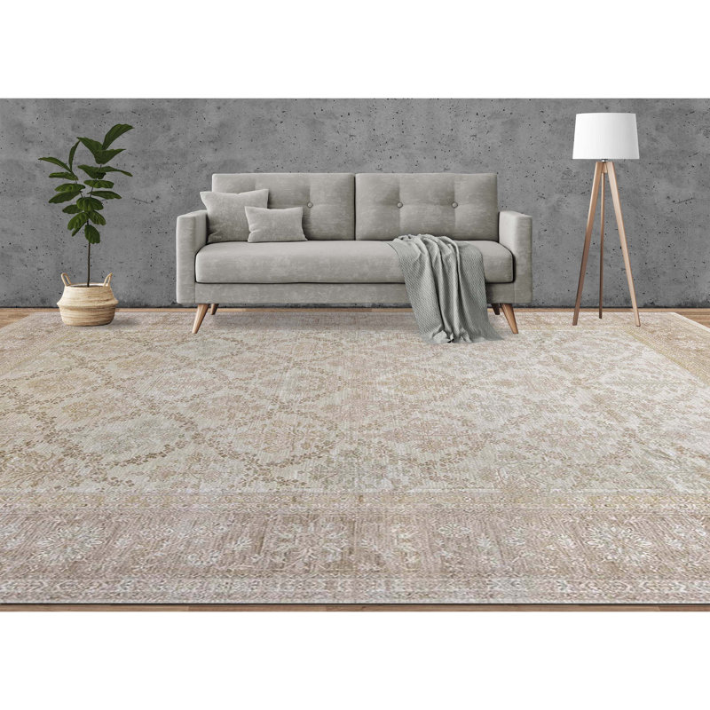 Sultanabad Hand Woven Wool Oriental Area Rug