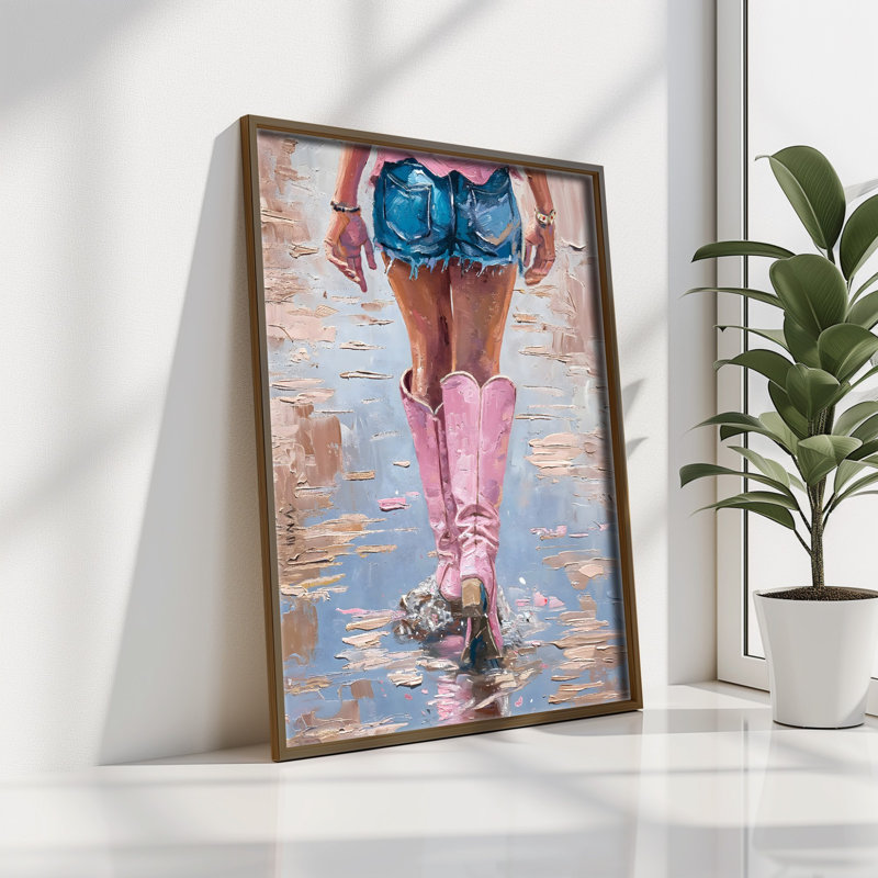 Elegant Decorative Framed MDF Painting, 13.8 x 18.5 x 0.1 inches | 100% MDF with 3 mm Thickness, 100% Pine Wood Frame | UV Printed Artwork for Stylish Home Decor, Perfect for Living Room or Office