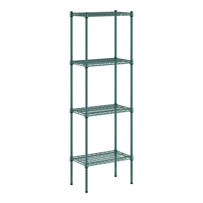 Étagère Dorrianne, H 74 po x l 24 po x P 14 po, Vert
