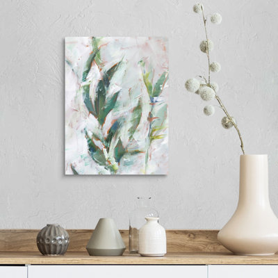Tropical Foliage Study II Canvas Wall Art