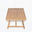 Table basse de patio en bois d'acacia