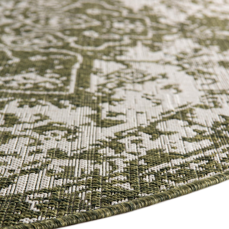Jill Zarin Dubai Indoor/Outdoor Rug, Round 7'1"