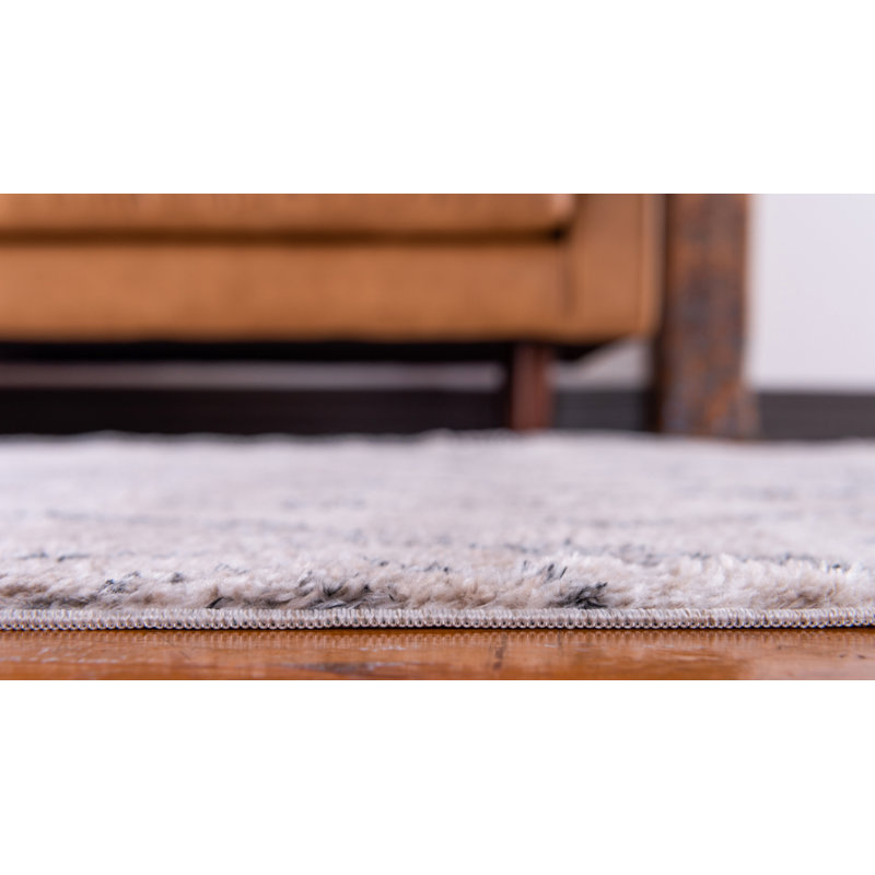 Tapis beige / gris Skye, Rectangle 2 pi 4 po x 3 pi 3 po