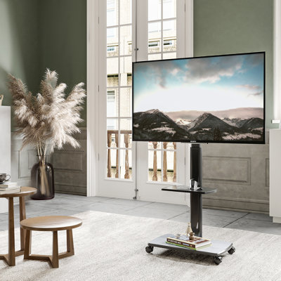 Abbing Floor Stand for 32-70 inch TV, Height Adjustment