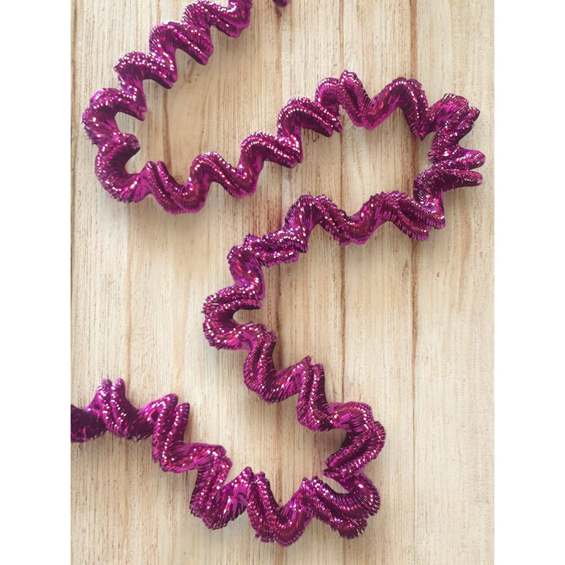 7cm Faux Garland, Fuchsia