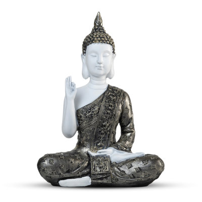 Small Polyresin Buddha Statue For Zen Meditation Room Decor -  Bungalow Rose, FD127AE8553146C694A4CDC09EC0342E