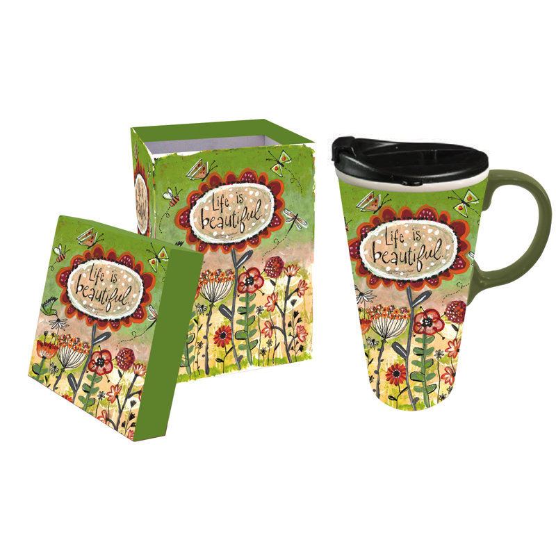 Grande tasse de voyage 17 onces Mikonos