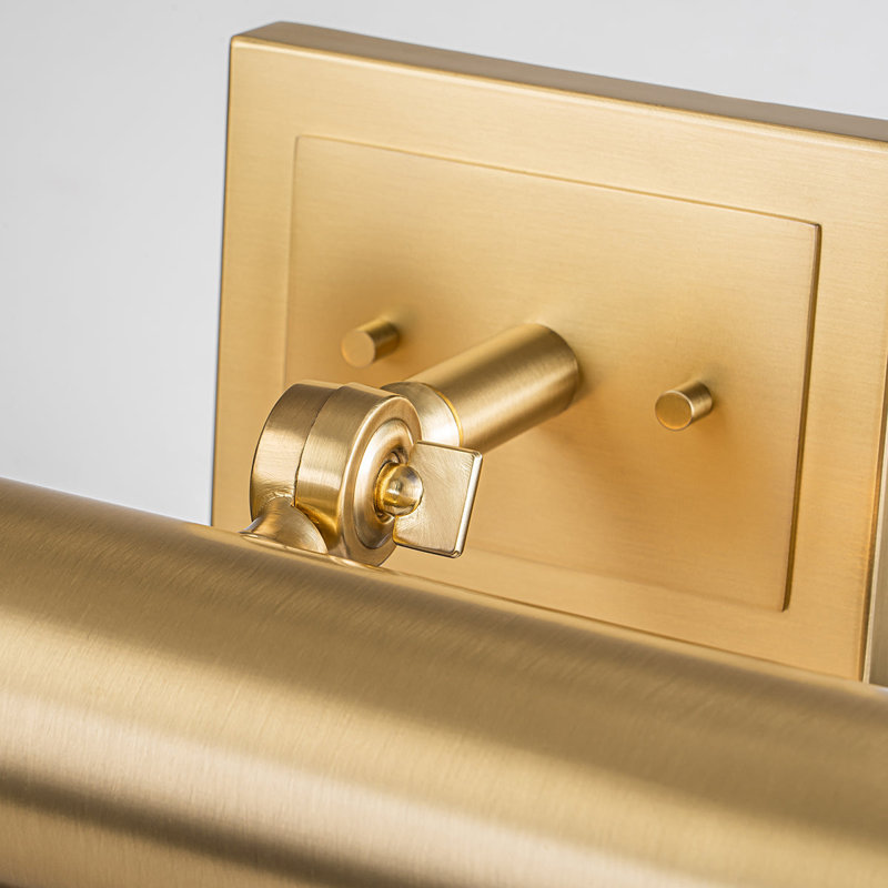 Medium Picture Light in Brushed Bronze