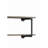 Antique Oak And Sandy Gray Finish Wall Rack
