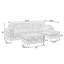 Canapé modulaire avec rangement 3 têtes cloutées-8389299