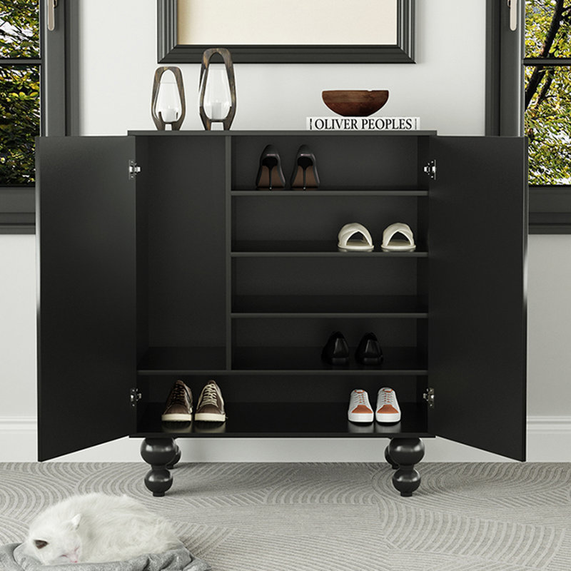 16 Pair Shoe Storage Cabinet