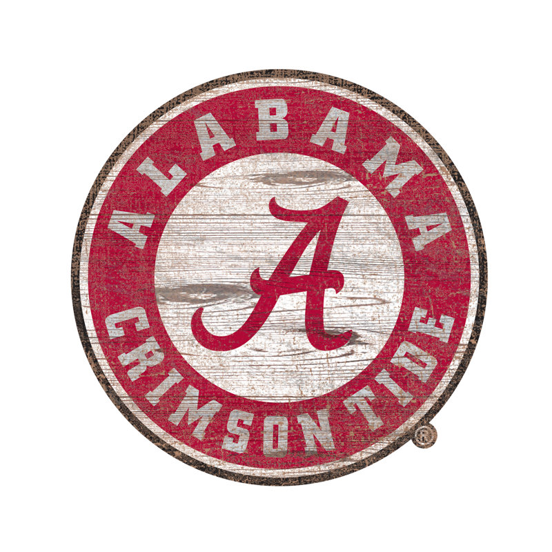 NCAA Modern Wall Decor, University of Alabama