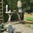 Toby 47.24'' Stone Top Console Table