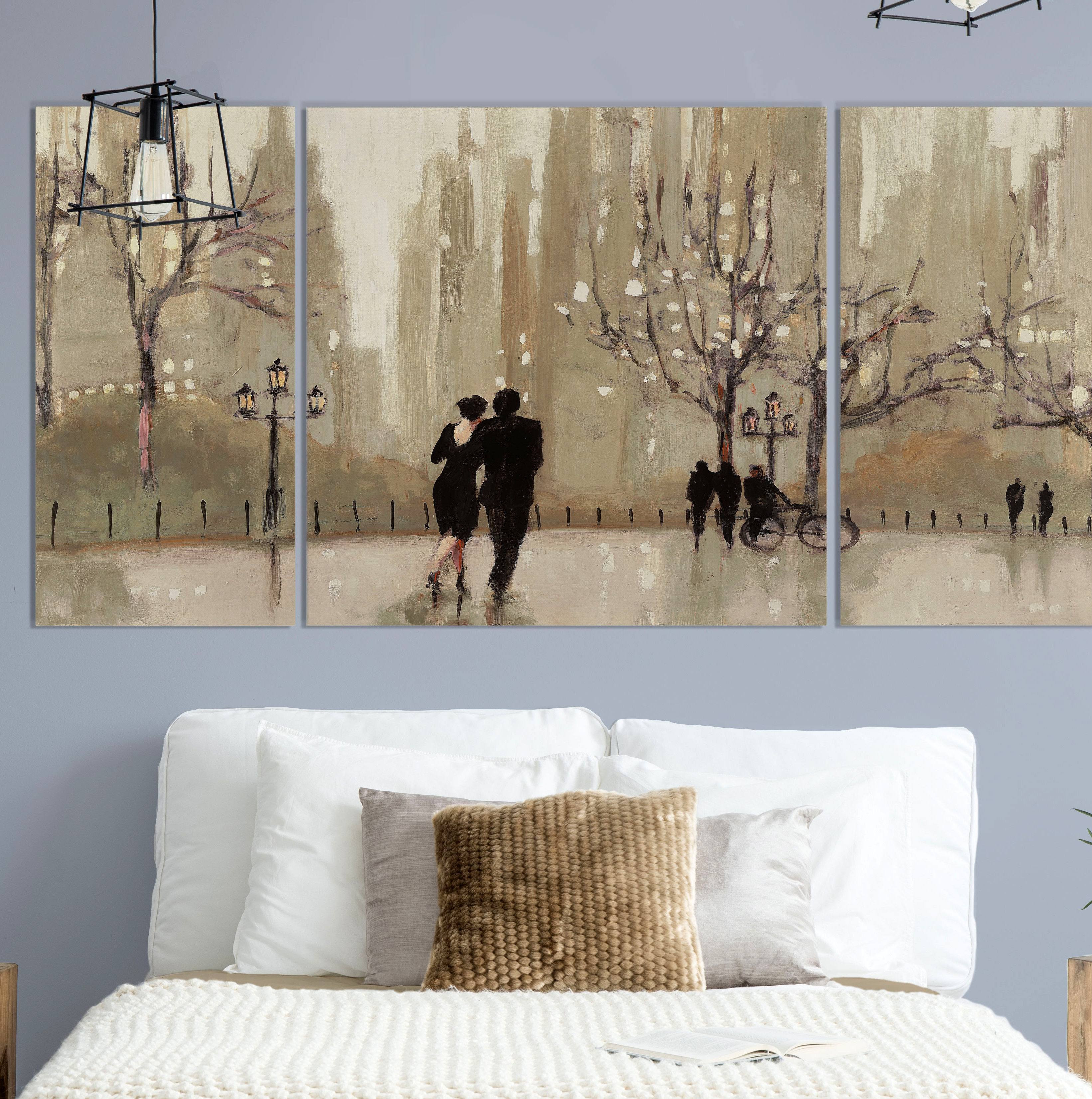 Winston Porter A Premium - 3 Piece Print on Canvas & Reviews | Wayfair