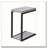 Cement and Black Snack Table