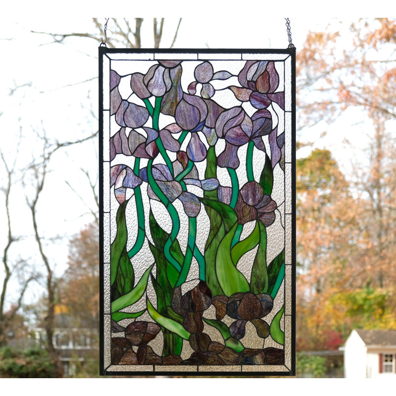 Plants & Flowers Window Panel