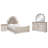 Realyn Bed with Mirrored Dresser and Nightstand-555732749