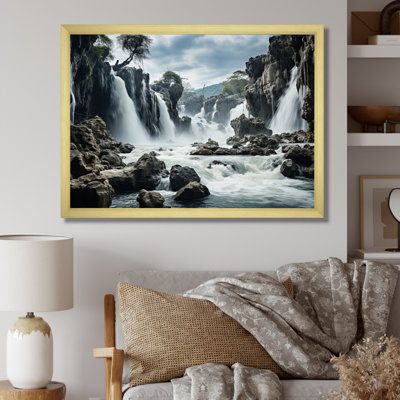 " Dominican Cascading Falls "