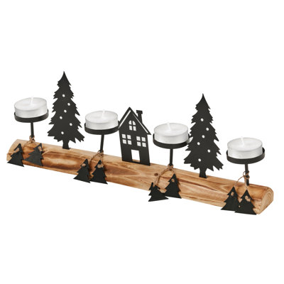 Metal Tabletop Candelabra