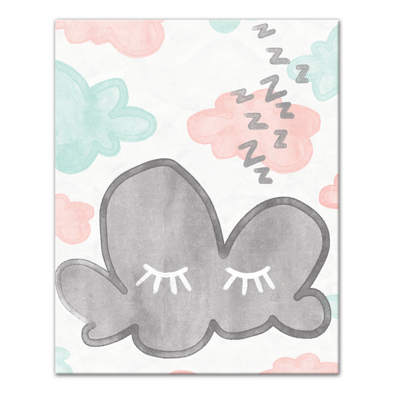 Art sur toile sieste cloud Burton, H 10 po x l 8 po x P 1,25 po