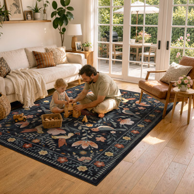 Tapis lavables Goldene Boho