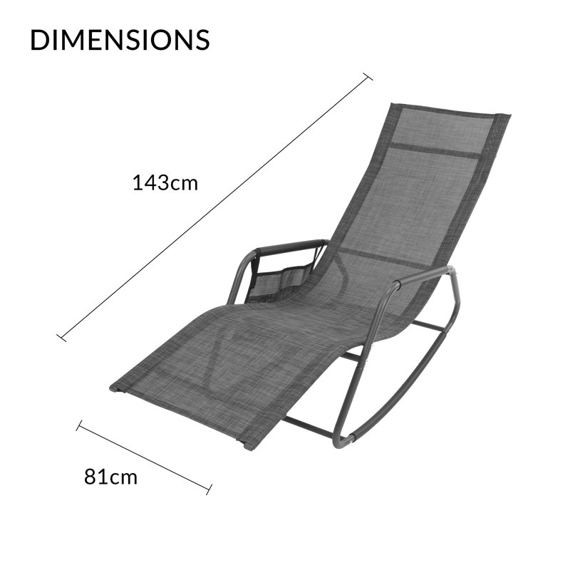 Kritin 143cm Long Single Chaise