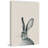 'Lonely Rabbit' Print On Wrapped Canvas-452916751