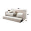 Lit de jour en tissu brouillard Jagger