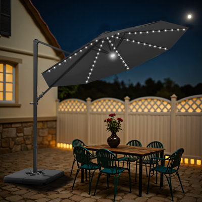 116.1'' X 116.1" Cantilever Umbrella
