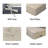 Deep Seat Chair Cushion Set - Putty-118159883
