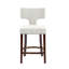 Ensemble de 2 tabourets de bar à hauteur de comptoir Mid Century Modern-910893061