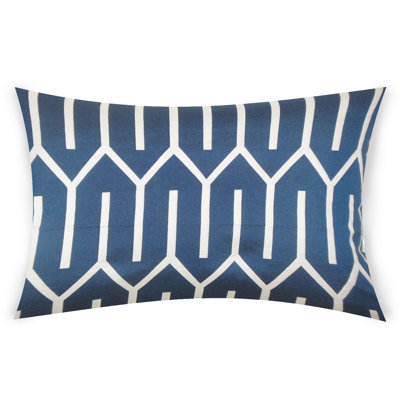 Alfredo Geometric Reversible Throw Pillow