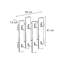 Defeo 8 - Hook Coat Rack-32302007