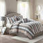 Édredon en fausse fourrure pour lit double / grand - chaud et 100% 4 pièces avec édredon, taies décoratives et coussin décoratif-121234656-121234661