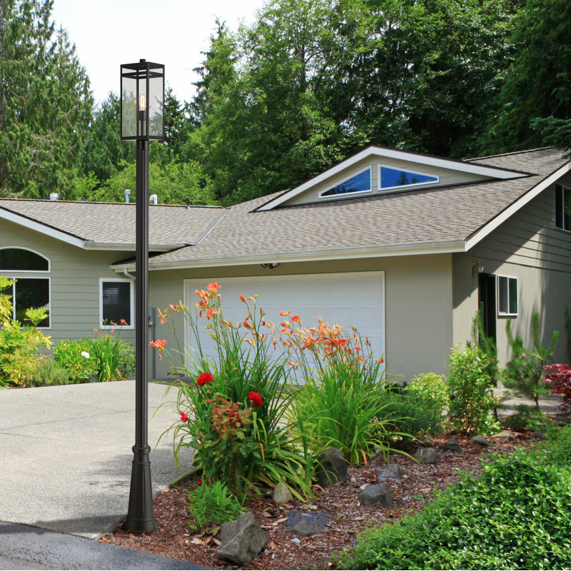 Sylmar Transparent Lamp Post (Full), 115.5" H x 10" W x 10" D