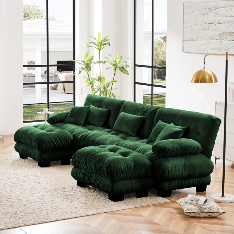 Canapé modulaire Luxury Luxury, Vert