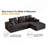 Modular Sectional Sofa With Chaise